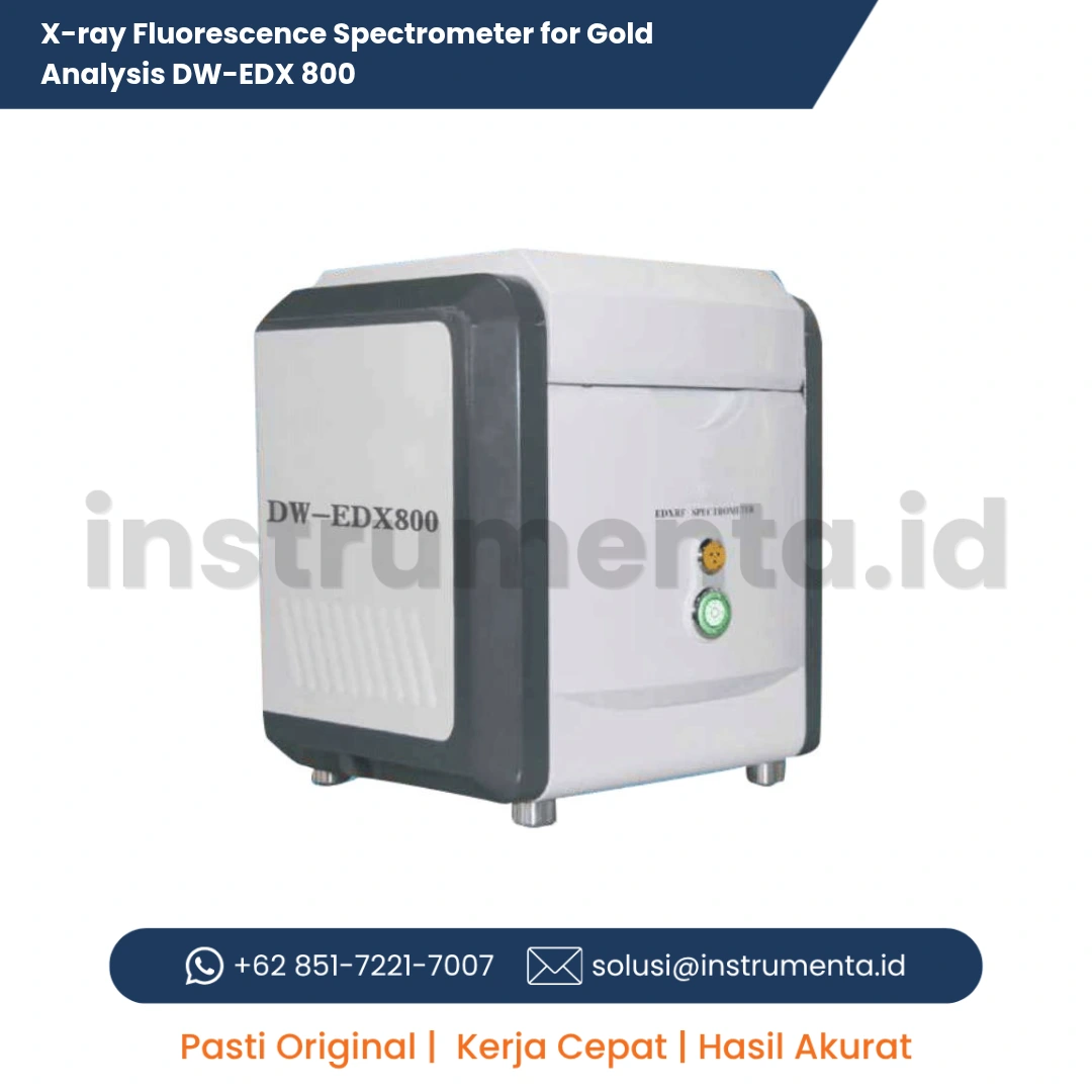Distributor Resmi X-ray Fluorescence Spectrometer for Gold Analysis DW-EDX 800 Ready Stock
